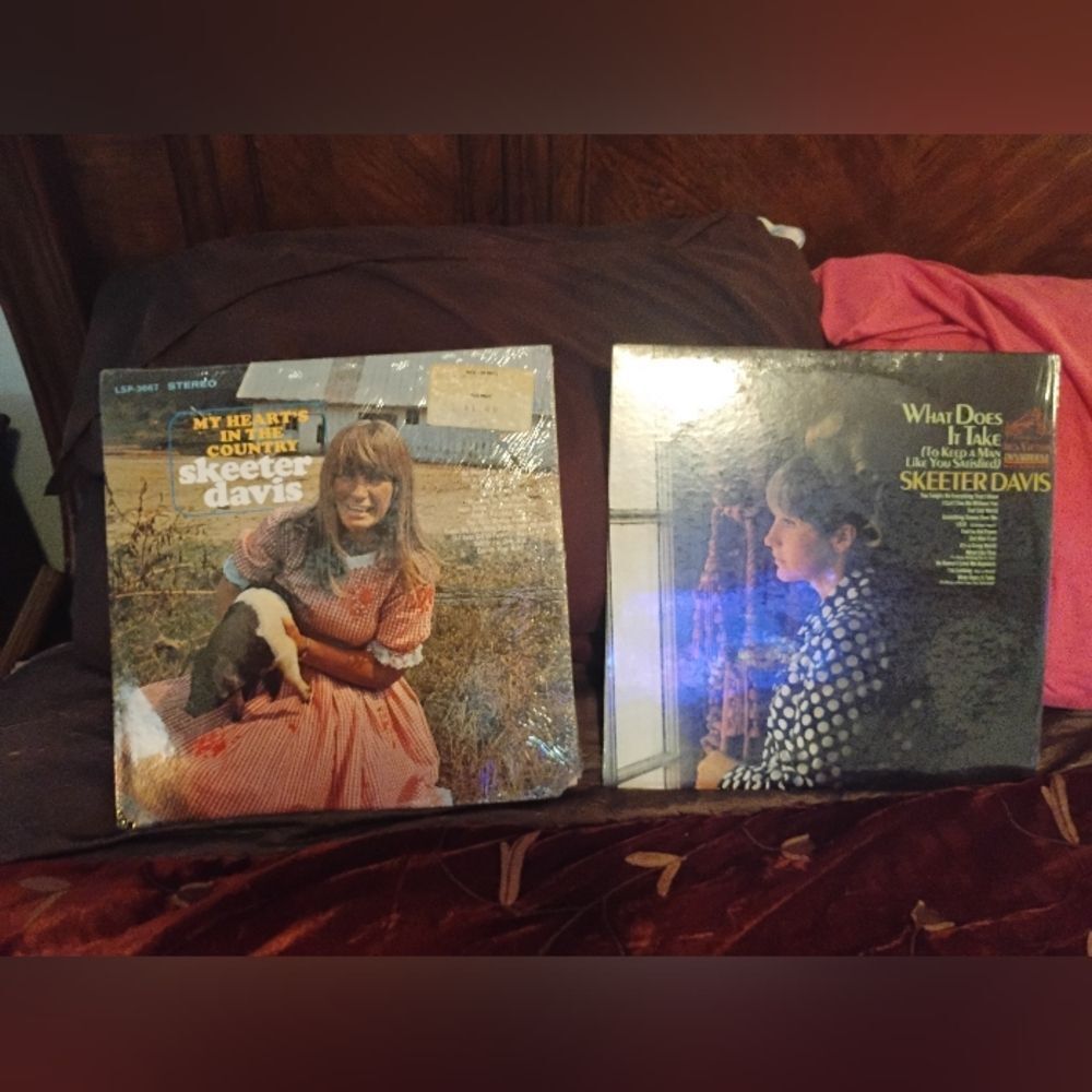 Vinyl Record Set - My Heart's in the Country & What Does It Take